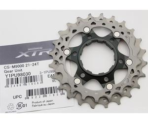 SHIMANO XTR CS-M9000 11 Speed Sprocket Wheel 21-24T Cog/Gear Unit For 11-40T