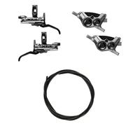 Shimano Bl-m9220/br-m9220 4-p Upgrade Kit Silver One Size Black