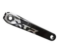 SHIMANO XTR FC-9220 Enduro Crankset - 2-Speed, 1x, Direct Mount, Hollowtech II Hollow-Forged Crankarms, Black/Silver (160mm)