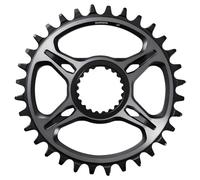 Shimano XTR M9100/M9120 Single Chainring - 12 Speed - Dark Grey / 38 / Direct Mount / 12 Speed Dark Grey