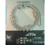 Shimano XTR M985 28T-AG x 88BCD MTB NEW / NOS Chainring- 2x10-Spd-Mint- NIB