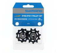 Shimano Xtr M9000/9050 Jockey Wheel Set Black One Size Black