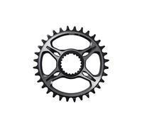 Shimano XTR M9100/M9120 Single Chainring - 12 Speed - Dark Grey / 36 / Direct Mount / 12 Speed