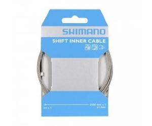Shimano Y60098911 MTB/Hybrid/Road Gear Inner Cable - Stainless Steel - 2.1m x 10