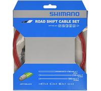 SHIMANO Y60198040 Gear Cable Kit, Red, One Size