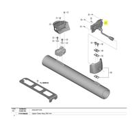 Shimano Y7hy98020 Bm-e8016 250 Mm Battery Holder One Size Black