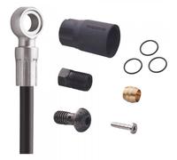 Shimano SM-BH90 Hose for Zee M640 - Black, Rear