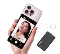 Shimbol CP5 Lite II, Magnetic Selfie Monitor Screen,1080P Wireless Recording, 50M Bluetooth Control & Dual-Band Wireless Vlog Screen for iPhone/Android TikTok Video Tool(Black)
