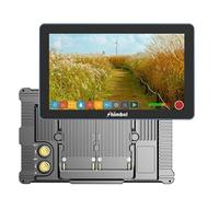 Shimbol Memory 7 Pro 7″ 2200nit Ultra Bright Touchscreen Field Monitor/Recorder, 3D LUT, 4K HDMI, 3G-SDI, HDR (HLG), IPS Full HD Display, for DSLR and Mirrorless Cameras.