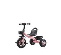 Shimely Baby Stroller Without Handlebar,Luxury Liner Ride-on Easy to fold, Large Shopping Basket, Suitable for Babies from 0 to About 6 Years Old. (Cherry Lime Pink)