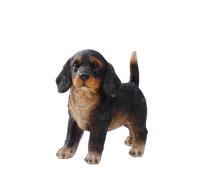 Shimely for Simulated Puppy resin statues, serving as charming indoor/outdoor décor. It fits perfectly within, providing a delightful accent. (Hunting Dog 2)