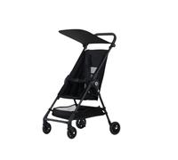 Shimely Pushchair, Easily Foldable, Large Shopping Basket, Suitable for Babies from 6 Months to 3 Years. (Knight Black,Semi-Reclining)