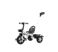 Shimely Pushchair,Titanium Wheels Ride-on, Easy to Fold, Large Shopping Basket, Suitable for Babies from About 10 Months to 6 Years. (Elegant White)