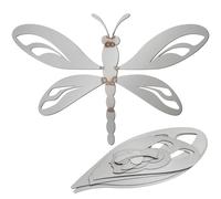 Shimeyao 15 x 10 Inches Dragonfly Welding Kit for Beginners Practice, 201 Stainless Steel Welding Coupons Metal for Tig, Mig, Gas, Arc, Stick, Rod, DIY Practice Kit, 1 Set