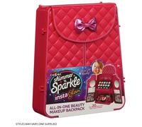 CRA-Z-ART Shimmer and Sparkle All in one beauty makeup Backpack Kids makeup set for girls real cosmetics kit for girls Washable make Safe non toxic makeup