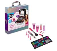 Shimmer and Sparkle Shimmering Glitter Makeover Studio Kids makeup set for girls real cosmetics kit for girls Washable make Safe non-toxic makeup