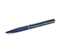 Shimmer ballpoint pen, Blue, Blue lacquered, chrome plated