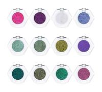 Shimmer Eyeshadow,Buildable Sparkly Eye Shadow Single For Women - Reflective Glitter Eyeshadow Single For Travel, Daily -Travel, Evening -Parties
