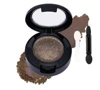 Shimmer Eyeshadow Palette with Waterproof Formula, Highly Pigmented Pressed Fine Powder Eyeshadow for Day and Night Makeup, Longwear Blendable Eye Shadow with Brush (4#)
