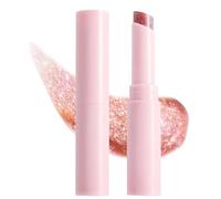 Shimmer Eyeshadow Stick, Rose-Pink Cream Eye Shadow Pencil, Angled Tip | 1-piece format, pale pink case with removable cap, direct application and layering, for daily, festive or evening make-up
