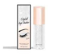 Shimmer Liquid Eyeshadow - Easy to Apply, Delicate Eye Makeup, Even Shimmer Distribution, Light-Catching, Boosts Overall Makeup Charm(Silver-white,3pcs)