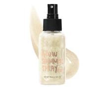 Shimmer Oil for Face & Body, Liquid Highlighter Spray for Hydrating Glow Lotion, Waterproof Non-Sticky Lightweight Skin Highlighter, Shine Makeup Glitter (Moonlight Gleam)