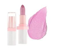 Shimmer Pink Lipstick Moisturizing Glossy Finish Long Lasting Lightweight Lip Color Soft Texture Smooth Application Natural Look for Women Party Makeup Bold Shine (#01 Light Pink)