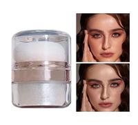 Shimmer Powder for Face - Body Glitter Highlighter | 3g Contouring and Glow Makeup Powder for Women and Girls, Adds Fairy-Like Brightness, Enhances Cheeks, Eyes, Lips, Neck Body Shine