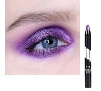 Shimmer Purple Eyeshadow Stick, Lavender Pearl Eye Shadow Pen Fine Cream, Glitter Radiant Metallic Eyeliner, Creamy Eye Pencil Crayon, Eyes Makeup Gift for Women