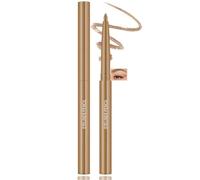 Shimmer Soft Bronze Eyeliner Pencil - Ultra Fine Tip Retractable Eye Liner, Waterproof Smudge Resistant Long Lasting Gel Formula for Natural Winged, Graphic Lines and Radiant Eye Makeup Looks