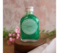 Shimmer Syrup for Cocktails & Mocktails - 50ml Bottle - 17 Flavours - 10 Servings - Alcohol-Free Glitter Syrup by Enchanted Drinks (Apple)