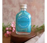 Shimmer Syrup for Cocktails & Mocktails - 50ml Bottle - 17 Flavours - 10 Servings - Alcohol-Free Glitter Syrup by Enchanted Drinks (Blue Marshmallow)