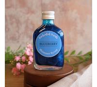 Shimmer Syrup for Cocktails & Mocktails - 50ml Bottle - 17 Flavours - 10 Servings - Alcohol-Free Glitter Syrup by Enchanted Drinks (Blueberry)