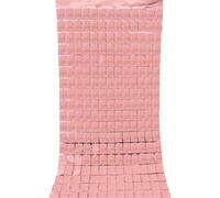 shimmer wall backdrop 1m*2m Bright Square Party Curtain Bachelorette Birthday Decorations Sequin Wedding Backdrop Wall(Rose gold)