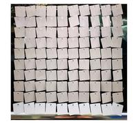 Shimmer Wall Backdrop 5000pc Shimmer Sequin For Air Activated Panel Wedding Backdrop Background Live Decoration Shimmering Turquoise Mirror Party Wall(White)