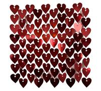 Shimmer Wall Backdrop 6/12/24Pc Glitter Sequins Background Wall Panels Heart-shaped Shiny Panel Wedding Birthday Party Backdrops(DARK GRAY,12 Pcs)