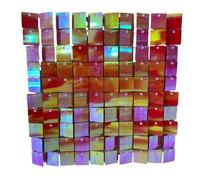 shimmer wall backdrop 6/18/24Pcs 3D Square Sequin Panels Backdrops Home Office Art Wall Backgrouds Wedding Birthday Party Shiny Backdrop Decor 30x30cm(Color 9,18 Pcs)
