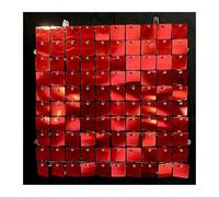 Shimmer wall backdrop 9/12/16/18pcs Matte Gold Black Sequin Shimmer Wall Panels for Birthday Party Wedding Marriage Decorations Backdrop(Color 3,9pcs)