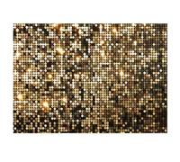 Shimmer Wall Backdrop Gold Silver Glitter Photography Backdrop Disco Fantasy Black Golden Shiny Sequin Photo Backgrounds Birthday Party Wedding Props(Color 6,240X180CM)