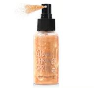 Shimmering Body Glitter Spray for Women - Sparkling Body Glitter Spray Makeup, Body Highlighter, Long Lasting Festival Face & Body & Hair Shine, Quick Dry, Easy to Apply, Perfect for Parties & Cosplay