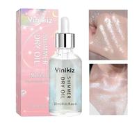 Shimmering Body Oil - 15ml Brightening Dry Face Highlighter - Sweat-Proof Full Coverage Highlighter Makeup, Sparkly Face Illuminator for All Skin Types