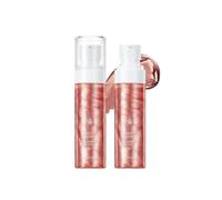 Shimmering Body Oil Spf30, Golden Shimmering Face and Body Spray, Moisturizing Waterproof, Highlighter Luminizer Makeup Spray, Long-Lasting Natural Luminous (#02)