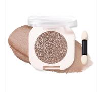 Shimmering Champagne Glitter Eyeshadow Palette for Women - Long-Lasting Waterproof Sparkling Eye Makeup with Dual-Ended Applicator, Smoldereyes Shadow & Pearl Finish for Day Night (Altair)