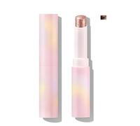 Shimmering Creamy Glitter Eyeshadow Stick - Rose Gold Glitter Infused Twists Up for Festive Sparkling Metallic Eye Looks and Luminous Radiant Finish, Waterproof Long-Lasting Buildable Easy Blend