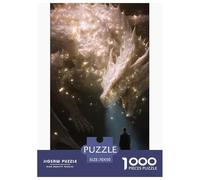 Shimmering Crystal Dragon 1000-piece Puzzle 70x50cm/1000pcs, - Stress-relief for Adults, Creative Educational Game, Home Decoration Gift