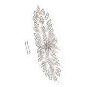 Shimmering Crystal Leaf Headbands For Bride Elegant Hair Vine Hairhoop Wedding Hairband Bridal Headpiece For Ceremony