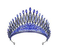 Shimmering Crystal Princess Crowns Headpiece with NonSlip Design for Bride Weddings Ceremony and Special Occasion Glittering Wedding Headpiece