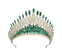Shimmering Crystal Princess Crowns Headpiece with NonSlip Design for Bride Weddings Ceremony and Special Occasion Glittering Wedding Headpiece