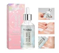 Shimmering Dry Oil, Shimmering Body Oil, 15 ml Face Highlighter Dry for Body Glitter, Body Shimmer Oil, Full Coverage Highlighter Makeup for Perfect Skin and a Radiant Finish