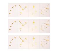 Shimmering Gold Organ of Sight Transfers Impermeable Metal Piercing Immediate Beauty Augmenter for Evening Festivities Gold Temporary Organ of Sight Corner Permanent Art
